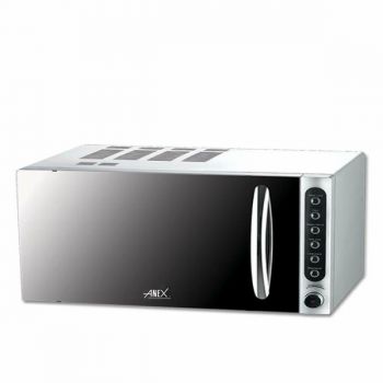 Anex AG-9031 - Microwave Oven Digital with Grill - Silver
